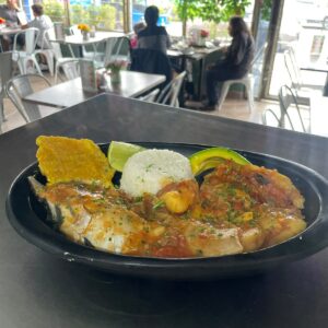 Bagre sudado o a la plancha