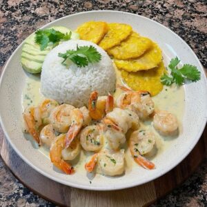 Camarones al ajillo